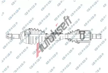 GSP Hnací hřídel GSP 241365OL, 241365OL GSP Hnací hřídel GSP 241365OL, 241365OL