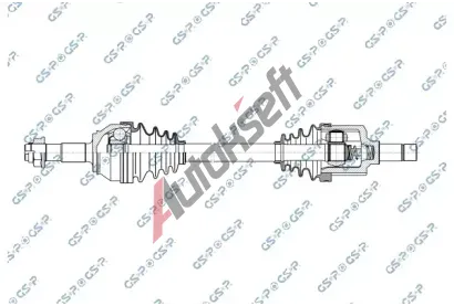 GSP Hnací hřídel GSP 256983, 256983 GSP Hnací hřídel GSP 256983, 256983