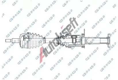 GSP Hnací hřídel GSP 261210OL, 261210OL GSP Hnací hřídel GSP 261210OL, 261210OL