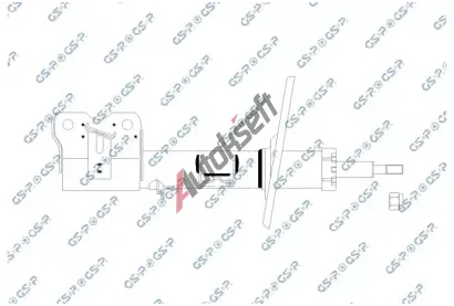 GSP Tlumič pérování GSP 32370192, 32370192 GSP Tlumič pérování GSP 32370192, 32370192