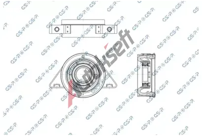GSP Uložení kloubového hřídele GSP 539922, 539922 GSP Uložení kloubového hřídele GSP 539922, 539922