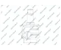 Kloub hnac�ho h��dele, sada&nbsp;GSP&nbsp;&dash;&nbsp;GSP 602250