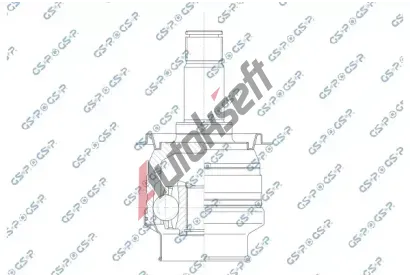 GSP Kloub hnac�ho h��dele, sada GSP 602250, 602250