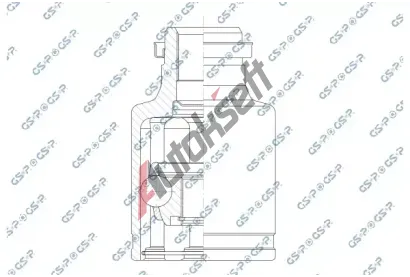 GSP Kloub hnacího hřídele, sada GSP 603651, 603651 GSP Kloub hnacího hřídele, sada GSP 603651, 603651