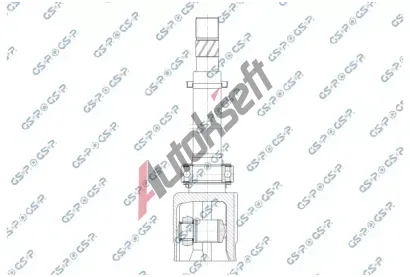 GSP Kloub hnacho hdele, sada GSP 641142, 641142