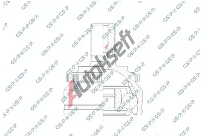 GSP Kloub hnacho hdele, sada GSP 802538, 802538