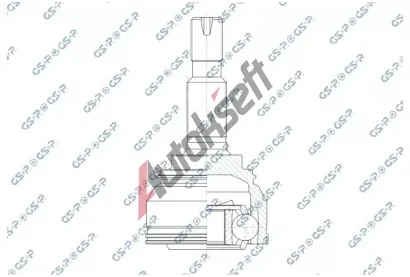 GSP Kloub hnac�ho h��dele, sada GSP 802564, 802564