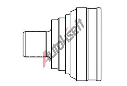 GSP Kloub hnacho hdele, sada GSP 830002, 830002