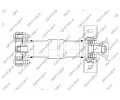 Kloubov� h��del pohonu n�pravy&nbsp;GSP&nbsp;&dash;&nbsp;GSP PS901687