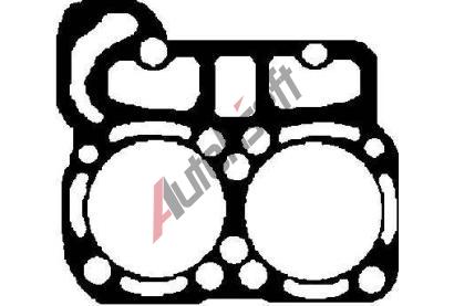 GLASER Těsnění hlavy válce GSR H50275-00, H50275-00 GLASER Těsnění hlavy válce GSR H50275-00, H50275-00