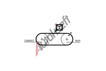 GATES Ozuben emen PowerGrip GT 5034, 5034