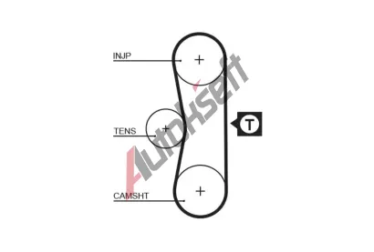 GATES Ozuben emen PowerGrip GT 5062, 5062