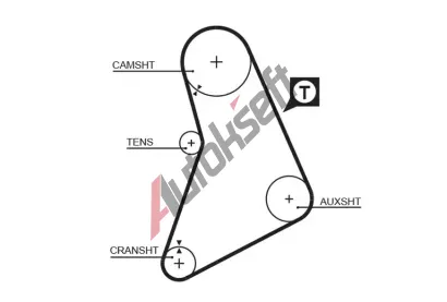 GATES Ozuben emen PowerGrip GT 5069, 5069