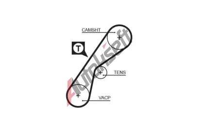 GATES Ozuben� �emen PowerGrip� GT 5407XS, 5407XS