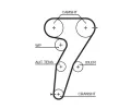 GATES Ozuben emen PowerGrip ‐ GT 5469XS