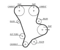 GATES Ozuben emen PowerGrip ‐ GT 5583XS