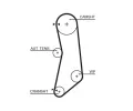 GATES Ozuben emen PowerGrip ‐ GT 5626XS