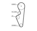 GATES Sada ozuben rozvodovho emene PowerGrip GT K015670XS, K015670XS