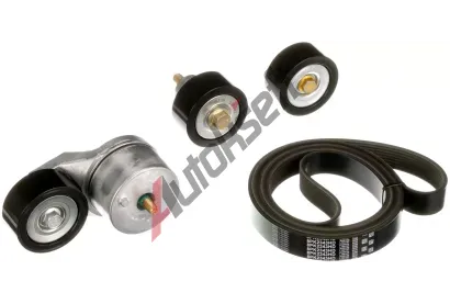 GATES Sada drkovch klnovch emen FleetRunner Micro-V Kit GT K018PK2343HD, K018PK2343HD