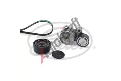 GATES Sada drkovch klnovch emen FleetRunner Micro-V Kit GT K0210PK1715HD, K0210PK1715HD