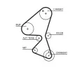 GATES Sada ozuben rozvodovho emenu PowerGrip GT K025598XS, K025598XS