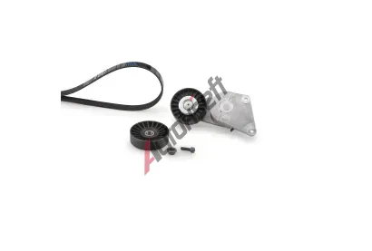 GATES Sada drážkových klínových řemenů Micro-V® Kit GT K026PK1660, K026PK1660 GATES Sada drážkových klínových řemenů Micro-V® Kit GT K026PK1660, K026PK1660