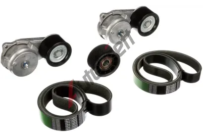 GATES Sada drkovch klnovch emen FleetRunner Micro-V Kit GT K028PK1438HD, K028PK1438HD