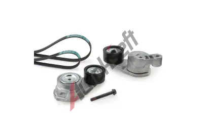 GATES Sada drkovch klnovch emen FleetRunner Micro-V Kit GT K028PK975HD, K028PK975HD