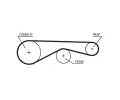 GATES Sada ozuben rozvodovho emene PowerGrip GT K035624XS, K035624XS