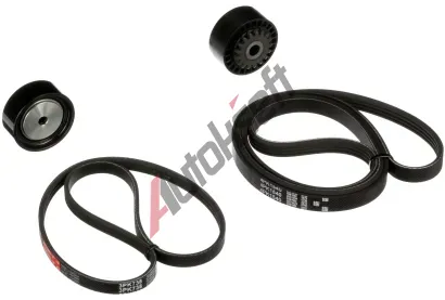 GATES Sada drkovch klnovch emen Micro-V Kit GT K063PK738, K063PK738