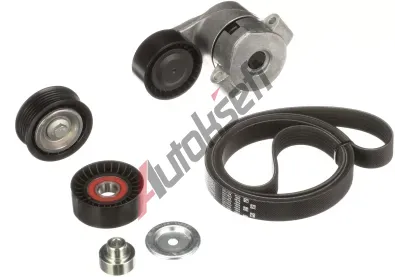 GATES Sada drkovch klnovch emen Micro-V Kit GT K166PK1640, K166PK1640