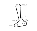 GATES Vodn pumpa - sada ozubenho emene PowerGrip GT KP15645XS, KP15645XS