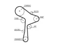 GATES Vodn pumpa - sada ozubenho emene PowerGrip GT KP15678XS, KP15678XS