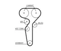 GATES Vodn pumpa - sada ozubenho emene PowerGrip GT KP15685XS, KP15685XS