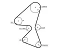 GATES Vodn pumpa - sada ozubenho emene PowerGrip GT KP15705XS, KP15705XS