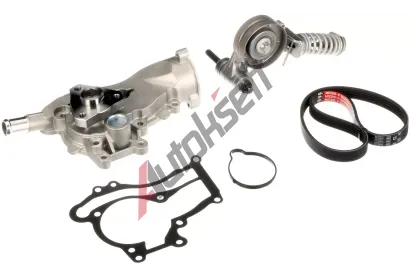 GATES Vodn pumpa klnovho drkovho emenu Micro-V Kit GT KP15PK1335, KP15PK1335