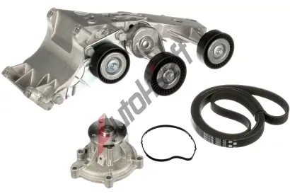 GATES Vodn pumpa klnovho drkovho emenu Micro-V Kit GT KP15PK1745, KP15PK1745