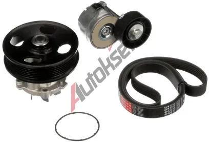 GATES Vodn pumpa klnovho drkovho emenu Micro-V Kit GT KP16PK1310, KP16PK1310