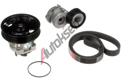 GATES Vodn pumpa klnovho drkovho emenu Micro-V Kit GT KP16PK1320, KP16PK1320