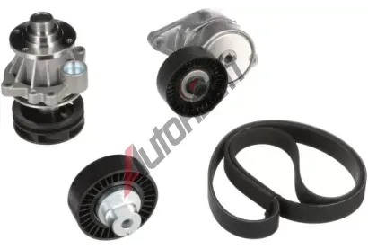 GATES Vodn pumpa klnovho drkovho emenu Micro-V Kit GT KP16PK1540, KP16PK1540