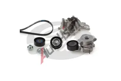 GATES Vodn pumpa klnovho drkovho emenu Micro-V Kit GT KP16PK1640, KP16PK1640