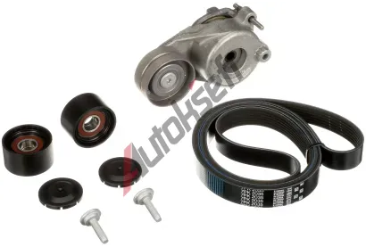 GATES Vodn pumpa klnovho drkovho emenu Micro-V Kit GT KP17PK2035-1, KP17PK2035-1