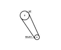 GATES Vodn pumpa - sada ozubenho emene PowerGrip GT KP1TH15698XS-1, KP1TH15698XS-1