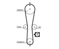 GATES Vodn pumpa - sada ozubenho emene PowerGrip GT KP25454XS-2, KP25454XS-2
