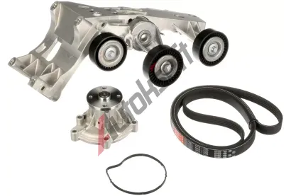 GATES Vodn pumpa klnovho drkovho emenu Micro-V Kit GT KP25PK1765, KP25PK1765