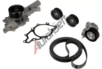 GATES Vodn pumpa klnovho drkovho emenu Micro-V Kit GT KP26PK2260-1, KP26PK2260-1