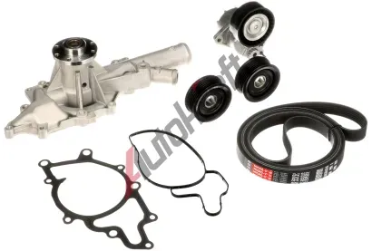 GATES Vodn pumpa klnovho drkovho emenu Micro-V Kit GT KP26PK2260-2, KP26PK2260-2