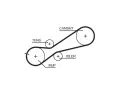 GATES Vodn pumpa - sada ozubenho emene PowerGrip GT KP45323XS, KP45323XS