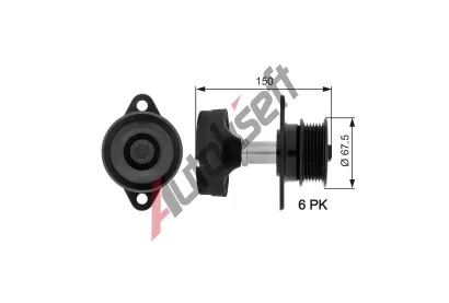 GATES Alterntorov volnobka DriveAlign GT OAP7045, OAP7045