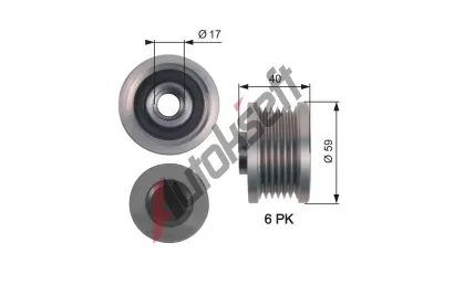 GATES Pedstihov spojka DriveAlign GT OAP7144, OAP7144